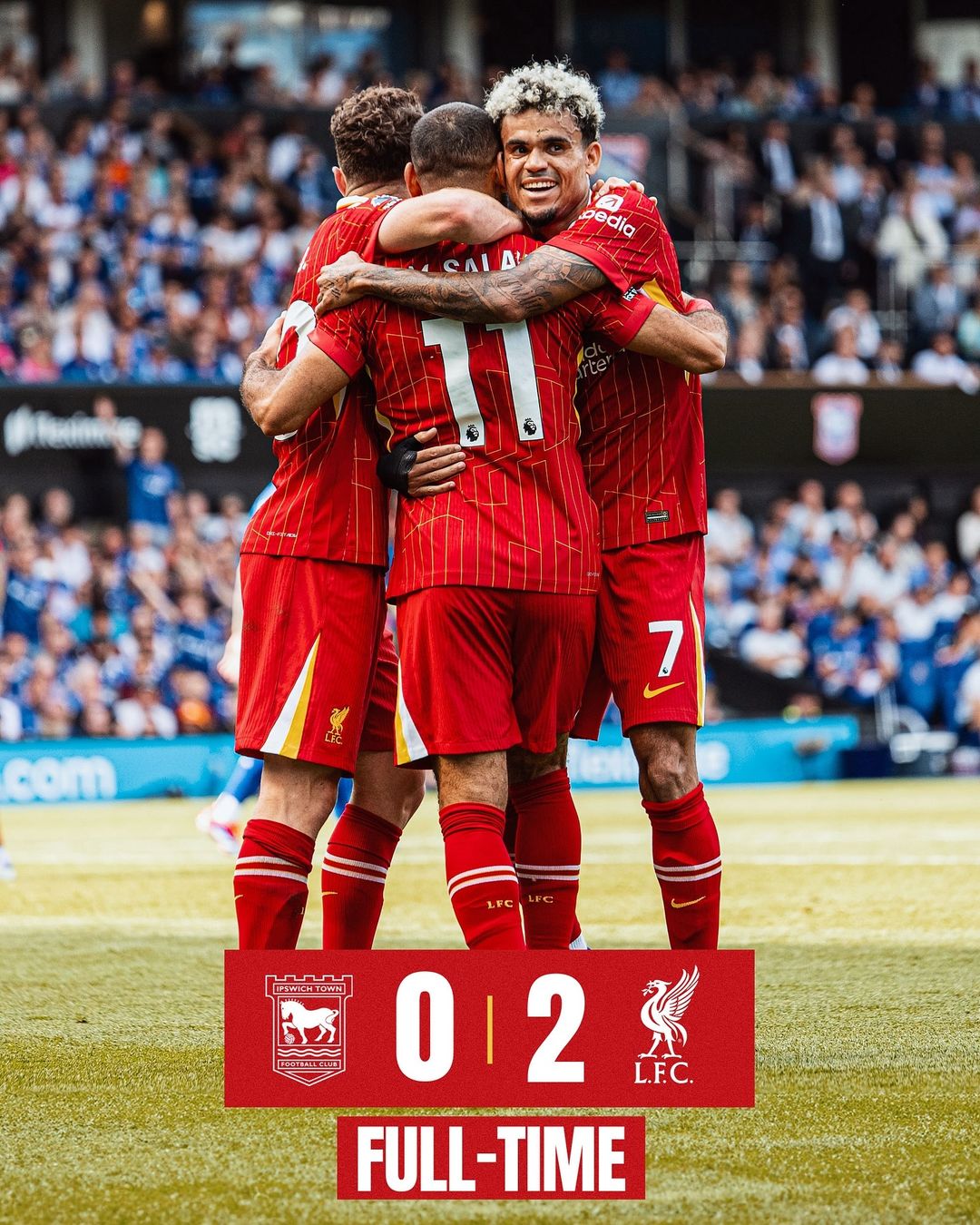 利物浦客场大战，继续冲击前进