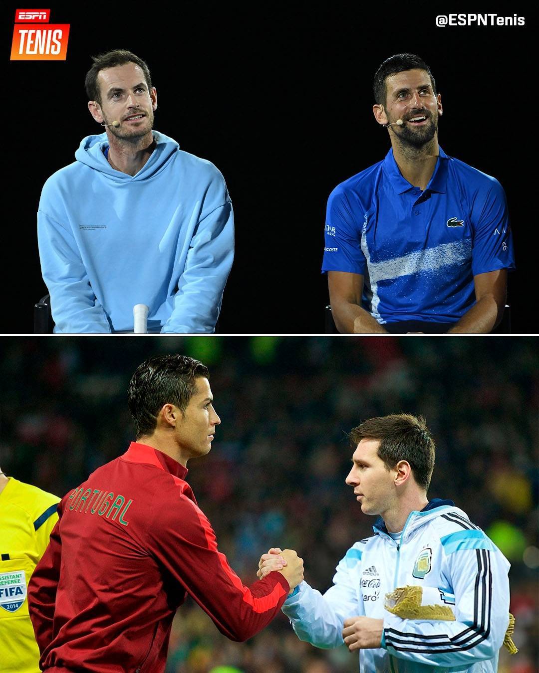 德国网球队鏖战英国网球队，穆雷统治全场